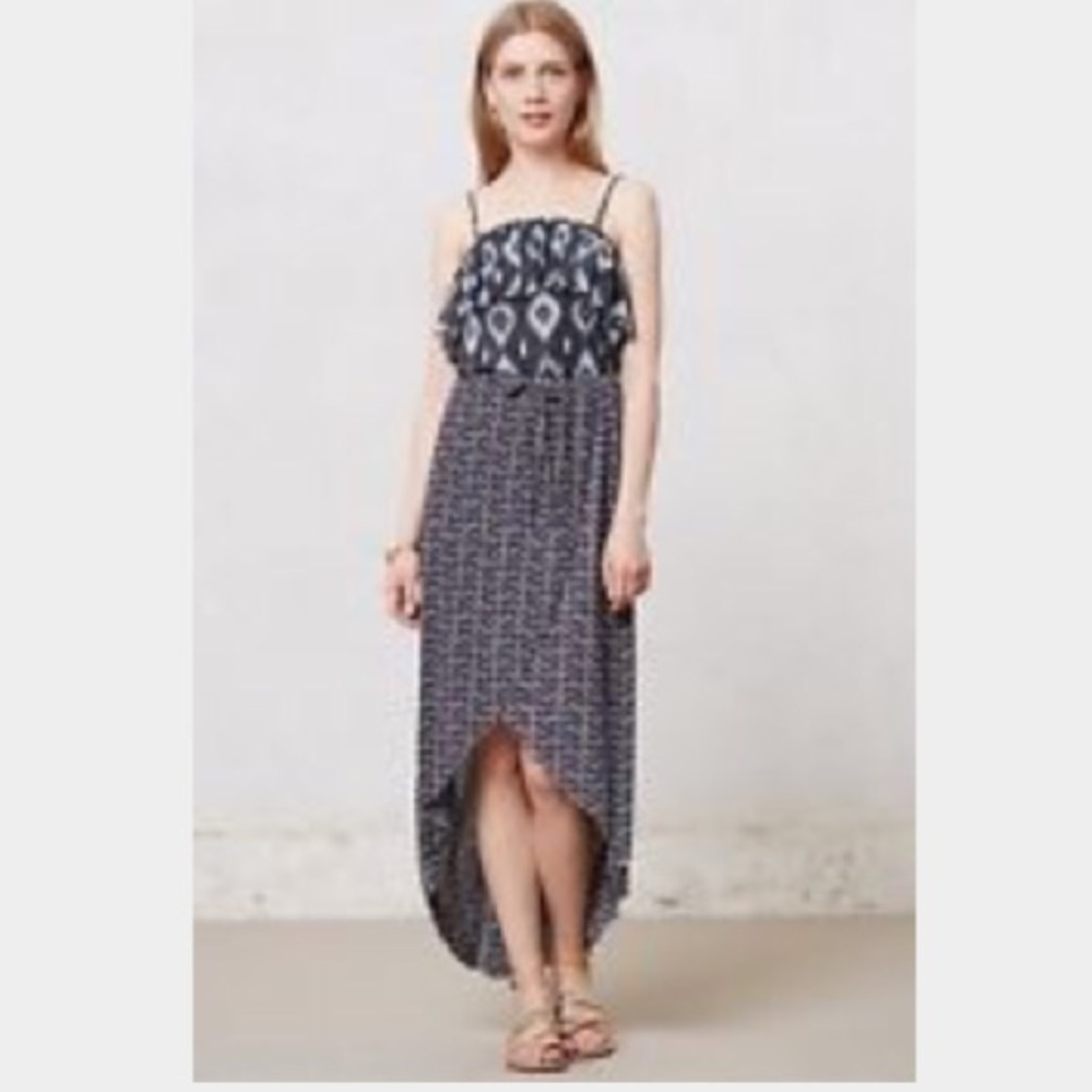 Anthropology Sweet Pea Hi-Low Dress